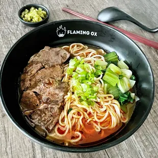 Our MaLa spicy beef noodle soup is a MUST try for all you heat seekers!