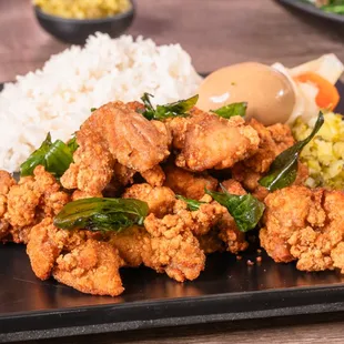 Popcorn Chicken Rice