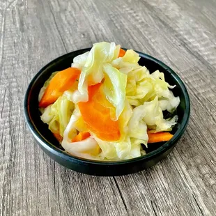 Taiwanese style pickled cabbage & carrot