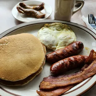 Pancake Combination add sausage