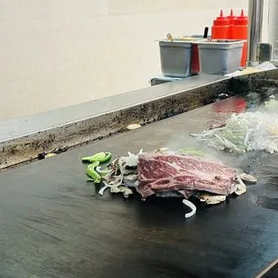 10/12/24 Grilling my first course