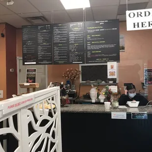 interior, sushi and sashimi