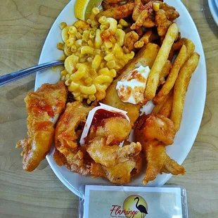 chicken wings and fried chicken, food