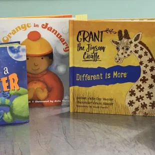 a collection of children's books