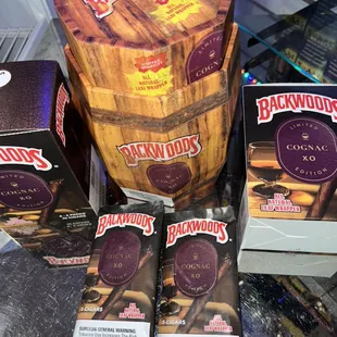 Cognac XO Backwoods 5 Pack And Singles Available