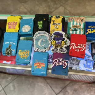 We have lots and lots of different baggies!