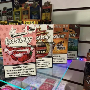 Ever Flavor Of LOOSELEAF Always In Stock!!