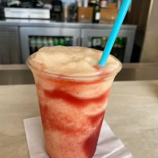 Strawberry banana daiquiri