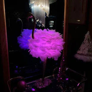 Flamingo Decor! Love it.