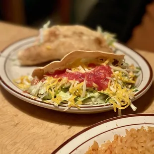 Shredded Chicken Taco