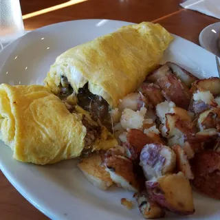 The Chile Verde Omelette
