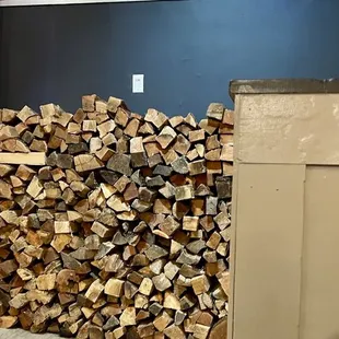 Wall of wood