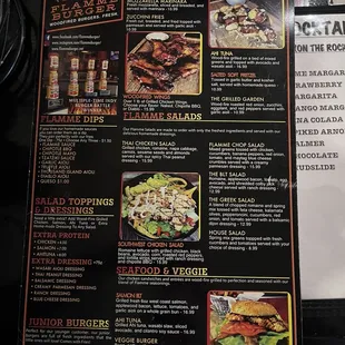 Menu front