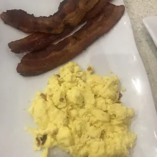 Bacon and eggs