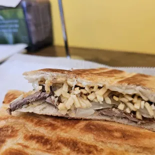 $12 Pan Con Bistec