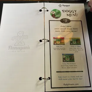 Menu -- March 2024
