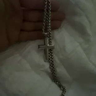 The necklace that I was kicked out of the bar for wearing.