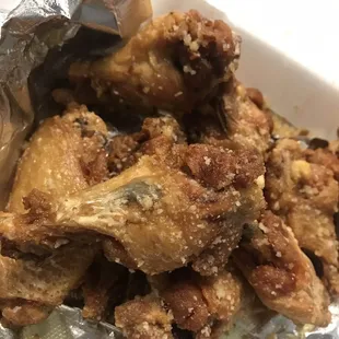 Parmesan garlic wings