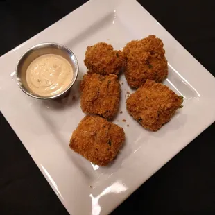 Mac and cheese bites