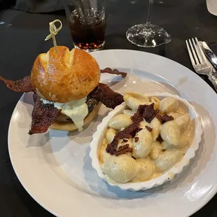 What was supposed to be a juicy Lucy.