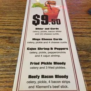 The Slider &amp; Curds one is amazing!