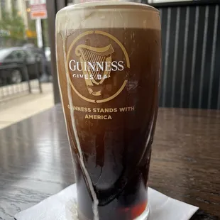 a pint of guinness