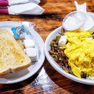 Mediterranean Skillet at Flapjacks Plainfield