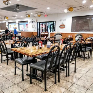 Seating Area at Flapjacks Plainfield