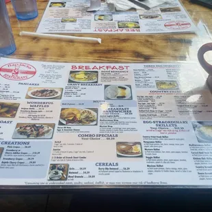 ramen and noodles, menu