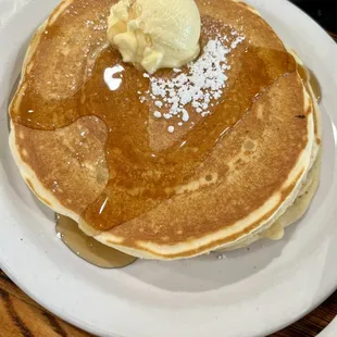 pancakes, food