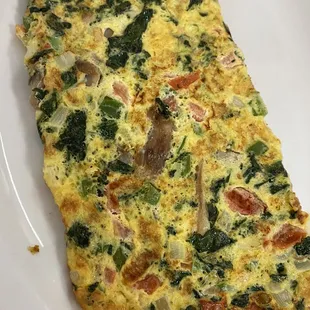 a close up view of the pancake