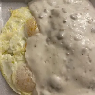 Biscuits and gravy