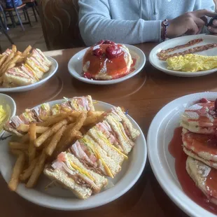 sandwiches, food