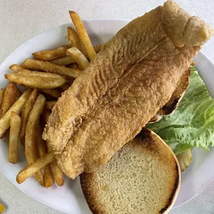 Fish sandwich special.