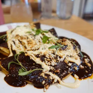 Mole Enchiladas