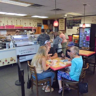 View looking inside from the front entryway.