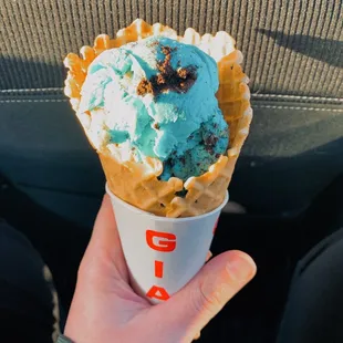 Cookie Monster Ice Cream