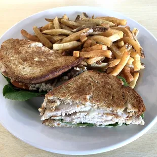 Turkey Sandwich with Side