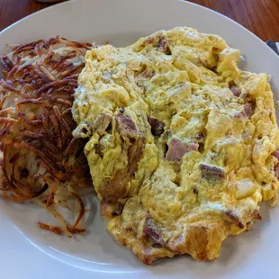 Hawaiian omelette (try it!!)