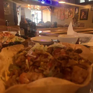 a plate of food