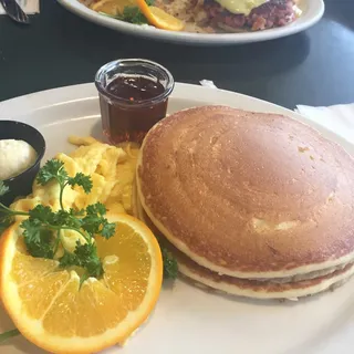Old Fashioned Buttermilk Short Stack Pancakes (2)