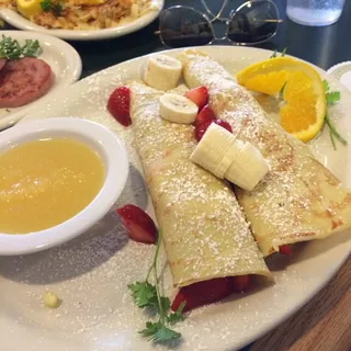 Strawberry Banana Crepes