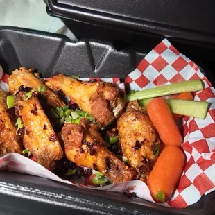 Chinese Chili Crisp wings