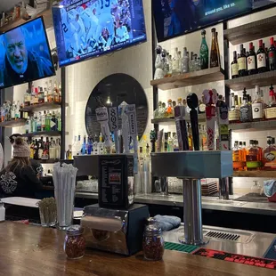 a view of the bar