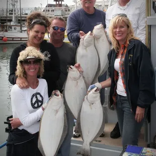 Everyone is getting into the halibut.
