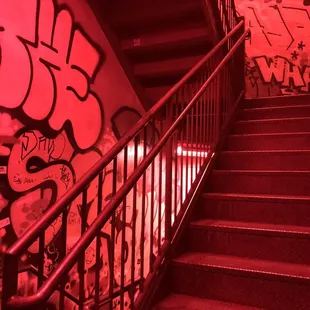 Stairwell between floors