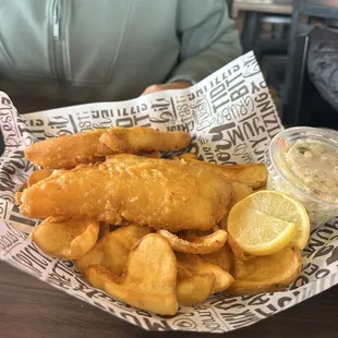 Fish and chips