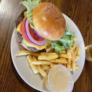 Regular cheese burger