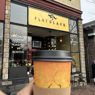Got a Larger Gingerbread latte!