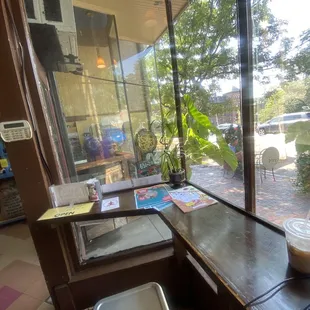 Entrance dining area